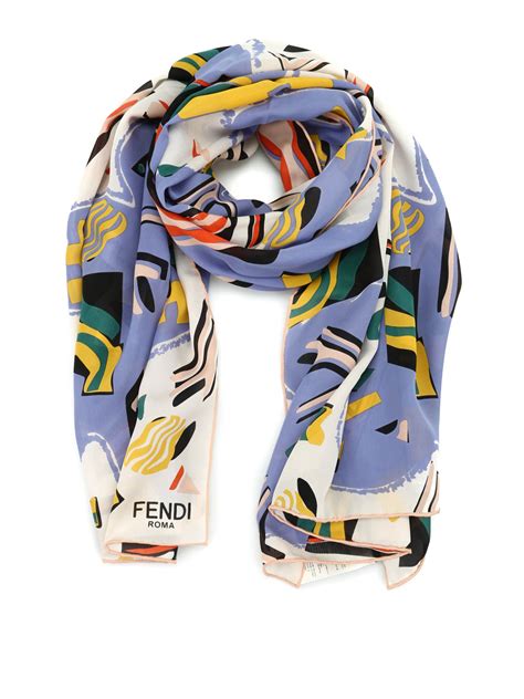 fendi shawl replica|fendi silk scarf price.